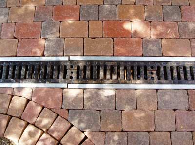 Canale drenaggio acqua